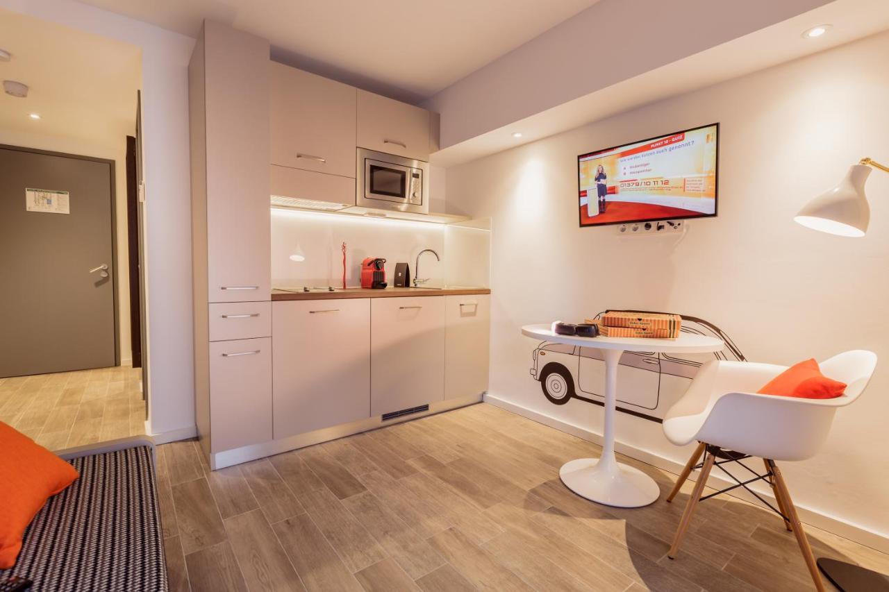 360 Apartment Hotel Frankfurt Francfort-sur-le-Main Chambre photo